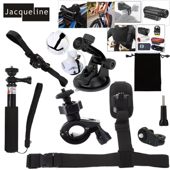 Jacqueline for Ion-Air pro wifi 2/3 Tilbehør Kit til Sony Action Cam Kontur for at Strejfe 2 3 +2 +Plus Hd 1080p Action-Kamera