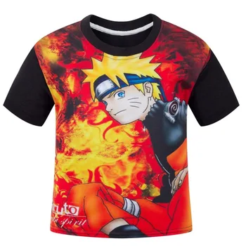 Japnese NARUTO Manga T-shirt Til Drenge, Kids Tegneserie T-Shirts, Korte Ærmer Sommer Tøj