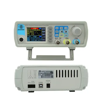JDS6600 Digital DDS Funktion Signal Kontrol Dual-channel 40MHZ Generator frekvens meter tester Vilkårlig 28%off