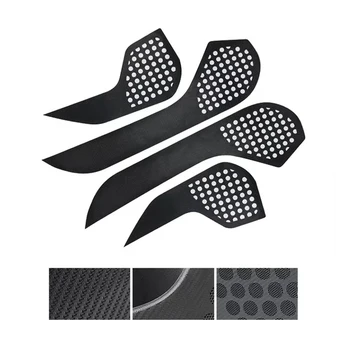 JEAZEA Carbon Fiber bildøren Side Anti-kick Anti Kick Beskyttende Decal Sticker Til Subaru Forester 2013 2016 2017