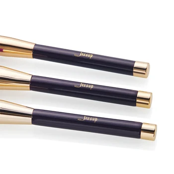 Jessup pensler pensel sæt 15pcs makeup pensler foundation kit pulver værktøjer eyeshadow blanding øjenbryn børster T114
