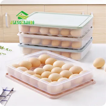 JiangChaoBo Kan Stables Køleskab Opbevaring Af Æg Max 24 Æg Pleje Køkken Med En Støvfri Opbevaring Af Mad Max