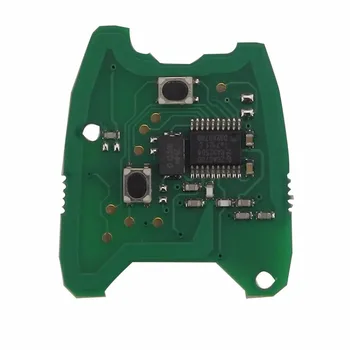 Jingyuqin 2 Knapper NE73 Blade Fjernbetjeningen Fob Controller For PEUGEOT 206 Med 433MHZ PCF7961 Transponder Chip