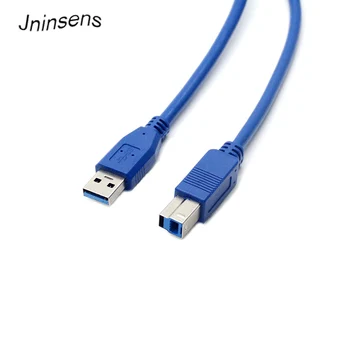 Jninsens USB 3.0 A til B Printerens USB-Kabel Type A-han til Mandlige B Print Kabel Ledning Ledningen til Printeren Nadver Hastighed 0.3/0.5/1/1.5/3m