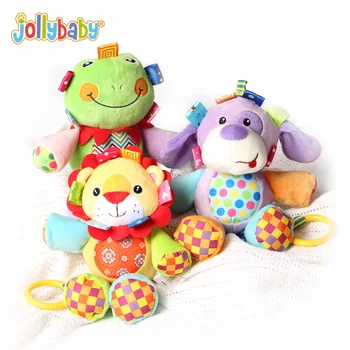 Jollybaby Søde Musikalske Plys Udstoppede Dyr Dukke, Baby Komfort Krybbe Hængende Legetøj Småbørn Tidlig Læring Pædagogiske Børn Gave