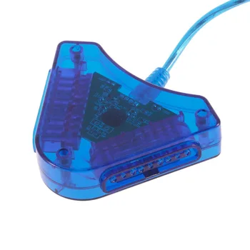Joypad Spil USB Dual Afspiller Converter Adapter Kabel Til PS2 Attraktiv Dobbelt for Playstation 2 PC USB-Spil Controller Engros