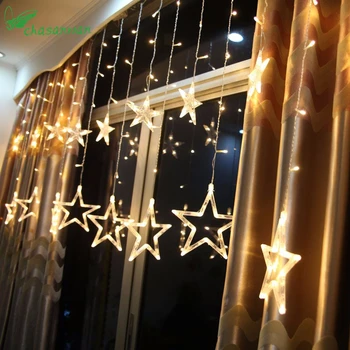 Julelys Udendørs Led String Varm Hvid Jul Dekorationer til Hjemmet Adornos Jul Natal Decoracion Kerst 12 lampe.W