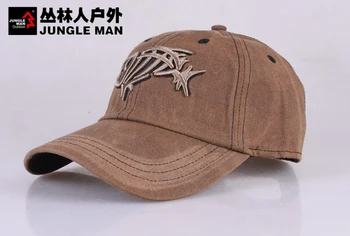 Jungle Man-g.loomis udendørs fiskeri cap baseball cap solid offentlig åndbar bomuld fiskeri hat hip pop baseball cap