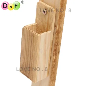 Justerbar Solid Wood Rack,Træ Står Desktop Cross Stitch broderiramme Håndarbejde, Syning Håndlavet Værktøj