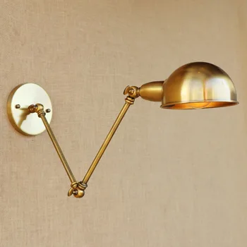 Justerbar Swing Lange Arm væglampe Vintage Hjem Belysning i Loft-Industriel væglampe LED Væg Sconce Lampen Applicerede Murales