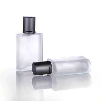 Jxaih 1 stk 30 ml spray parfume flaske Matteret glas tomme flaske Rejse bærbare kosmetiske box