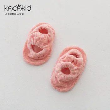 Kacakid Baby sokker candy farver forår spædbarn bomuld sokker baby båd sokker lidt Anti-slip sokker