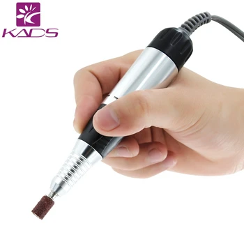 KADS 30000RPM Søm Udstyr Manicure Værktøjer Pedicure Bore Maskine Håndtag & Drill Bit Sæt Værktøjer Fire Farve Valg