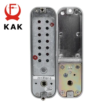 KAK Zink Legering Keyless Kombination Mekanisk Digital Door Lock Ingen Strøm trykknap-Kode Låse Til Hjemmet, Møbler Hardware