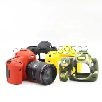 Kamera Taske Blød Silikone Gummi Beskyttende Krop Dække Sagen, For Canon 5D Mark III, IV, S 5D 5DS 5D3 5D4 80D 800D Til nikon 6D