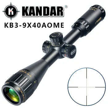 KANDAR Gold Edition 3-9x40 AOME Glas, Ætset Mil-dot Sigtemiddel Låsning Riffelsigte Jagt Rifle Anvendelsesområde Taktiske Optiske Syn