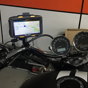 Karadar 5 tommer Android Navigator Motorcykel Vandtæt DDR1GB MT-5001 GPS med WiFi, Play Butik APP download, Bluetooth 4.0