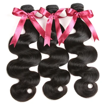 Karizma Brasilianske Body Wave 3 Bundter menneskehår Weave Bundter 8-28Inch Naturlige Farve Non Remy Hair Extensions Kan Være Farvet