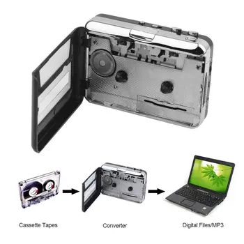Kassette Walkman MP3 Converter Tape til USB-Flash-Drev Audio Capture-Afspiller