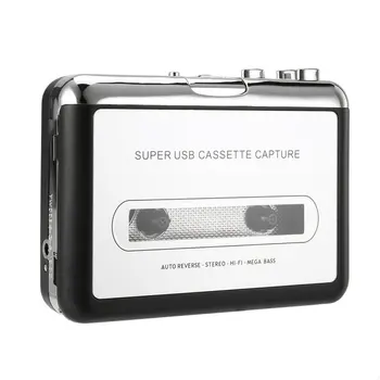 Kassette Walkman MP3 Converter Tape til USB-Flash-Drev Audio Capture-Afspiller