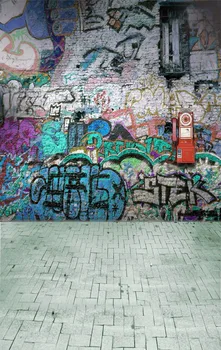 KATE Foto Baggrunde Graffiti Mur Baggrund Abstrakte Struktur Baggrunde, Børn, Fotografering Baggrund for Studiet