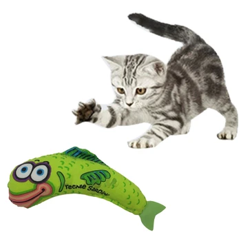 Katten Spiser Fisk Pet Legetøj Produkter Pet Toy Fatcat Toy Fat Cat Med Catmint Katteurt Sjove Kat Ny