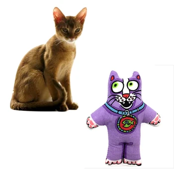 Katten Spiser Fisk Pet Legetøj Produkter Pet Toy Fatcat Toy Fat Cat Med Catmint Katteurt Sjove Kat Ny