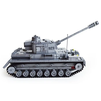 Kazi Store Panzer IV Kampvogn 1193pcs byggesten Militær Hær Konstruktøren sat Pædagogisk Legetøj til Børn Kompatibel