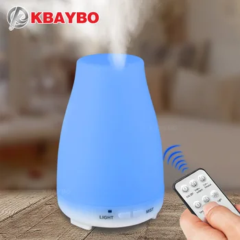 KBAYBO 200ml Aroma Æterisk Olie Diffuser ultralyd luft Luftfugter aromaterapi Kølige Tåge kaffefaciliteter fogger for hjemmekontor og Baby