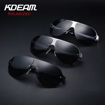 KDEAM Motion Solbriller Mænd Polariseret UV-Beskyttelse, Sol Briller, tilstand i Høj Kvalitet, Brand Designer Cool, Kørsel Pilot Brillerne