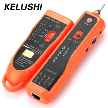 KELUSHI Diagnosticere Tester XQ-350 for UTP STP Cat5e Cat6 RJ45 LAN-Netværk Kabel-Line Finder RJ11 Telefon Ledning Tracker/ Tracer