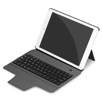 Kemile Ultra Slim Bluetooth-Tastatur med Stativ Smart Letvægts Læder Cover tablet Tastatur klavye Til iPad luft 1 &2
