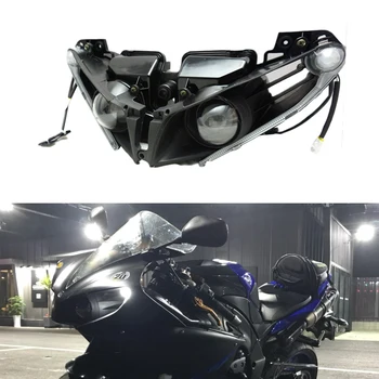 KEMiMOTO Til Yamaha YZF R1 YZF-R1 2012 2013 Ny Forlygte Lampe Hoved Lys Bolig Klare Motorcykel Tilbehør