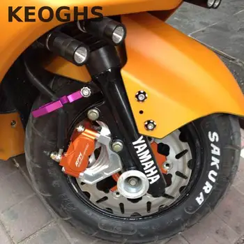 Keoghs Rpm Motorcykel Front Bremse-Systemet Et Sæt 220 mm bremseskive For Yamaha Scootere Cygnus Zr