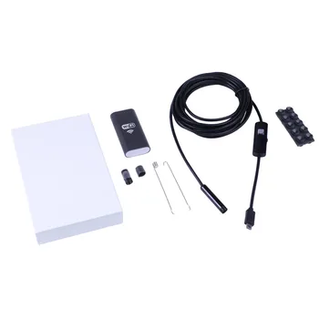 KERUI WIFI inspektionskamera Mini Vandtæt Blød Kabel-Inspektion Kamera 8mm 1M USB Endoskop Endoskop IOS Endoskop Til Iphone