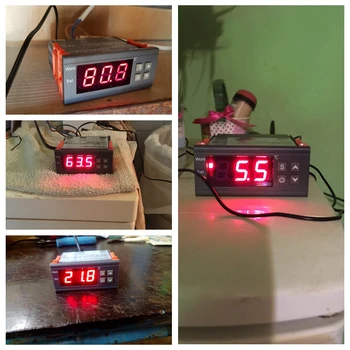 KETOTEK 250V Digital Termostat Temperatur Controller Akvarium Regulator For Inkubator Varme Køling Kontrol -50~110 C