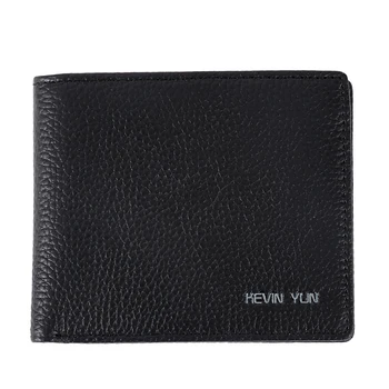 KEVIN YUN Designer Brand Mænd Tegnebog Kort Ægte Læder Tegnebog-Slim Pocket Wallet Pusre
