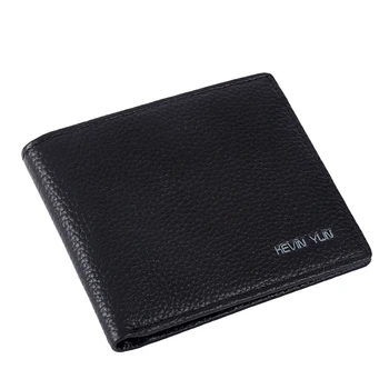 KEVIN YUN Designer Brand Mænd Tegnebog Kort Ægte Læder Tegnebog-Slim Pocket Wallet Pusre