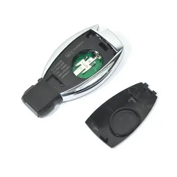 KEYECU NEC Fjernbetjening yrelsen for Benz BGA Smart Key Fob 315Mhz/433MHz (Passer Nøglen Åbnes på Bagsiden) Arbejde på 1997 - 2016 Benz BGA smart
