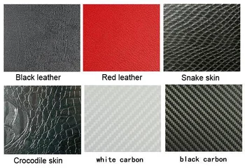 KH Bærbar Carbon fiber Krokodille Snake Læder Sticker Skin Cover Protector Guard til Asus S550 15