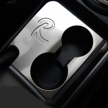 KIA Sportage R 2011 2012 2013 Bil Vand Cup-Gear Shift Panel Indvendige Dekorative Tilbehør i Rustfrit Stål Dække