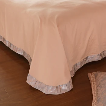 Kinesisk bryllup stil Jacquard sengetøj i bomuld Broderede Pudebetræk, Dynebetræk lagner