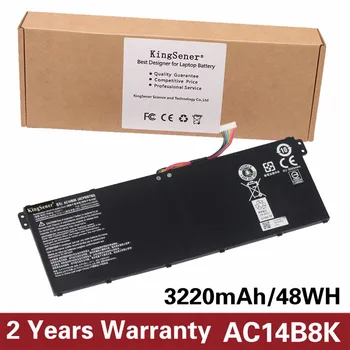KingSener AC14B8K Batteri Til Acer Aspire E3-111 E3-112 CB3-111 CB5-311 ES1-511 ES1-512 E5-V3-771G-111 V3-371 ES1-711 15.2 V 48wh passer til