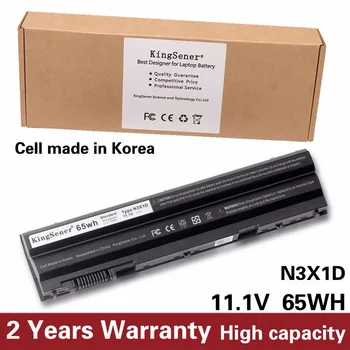KingSener Korea Celle 65WH N3X1D Laptop Batteri til DELL Latitude E5420 E5430 E5520 E5530 E6420 E6520 E6430 E6440 E6530 E6540