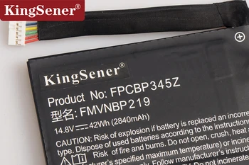 KingSener Nye FPCBP345Z Laptop Batteri til Fujitsu LifeBook UH572 UH552 Ultrabook FMVNBP219 FPB0280 FPCBP345Z 14,8 V 2840mAh