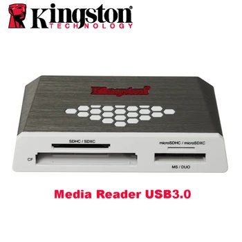 Kingston Micro SD-Kort-Læser USB3.0 Media Reader JF TF MS SDHC/SDXC UHS-I Microsd-Multi-funktion Flash-Hukommelseskort, USB-Adapter