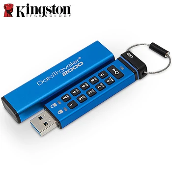 Kingston Nøgler Creativos 4gb 8gb 16gb-64gb tastatur Krypteret Disk på Tasten cle usb-nøgle Memory Stick DT2000 Flash-Drev 32gb