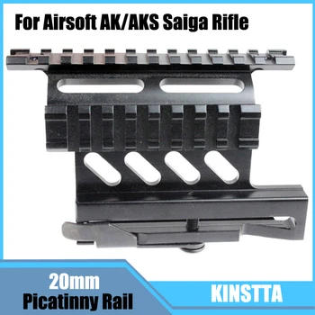 KINSTTA Quick Release Side Laser Omfanget af Syne Mount W/ Dual 1913 Picatinny Skinne For Airsoft AK/AKS Saiga Riffel