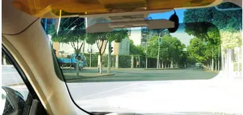 KLOGE REJSE HD Bil solskærm Beskyttelsesbriller Driver, Dag & Nat, Anti-blænde Spejl i solskærme Klar Opfattelse Blændende Beskyttelsesbriller