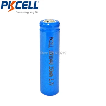 Knap Top ICR10440 10440 Liion Genopladelige Batterier af 3,7 V 350mAh Lithium Batteria cylinderform Bule Farve Batteri